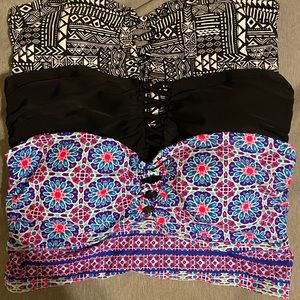 Torrid swim tops size 0